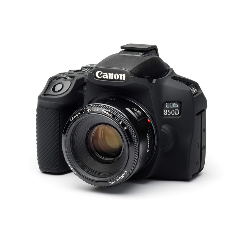 easyCover Silicone Protection Cover for Canon 850D & T8i Cameras, Black - Image 3